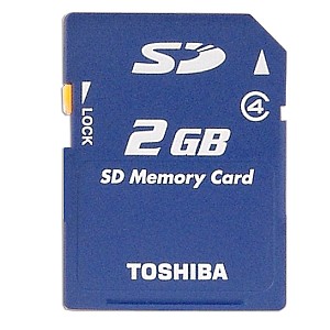 Toshiba 2GB SD Card